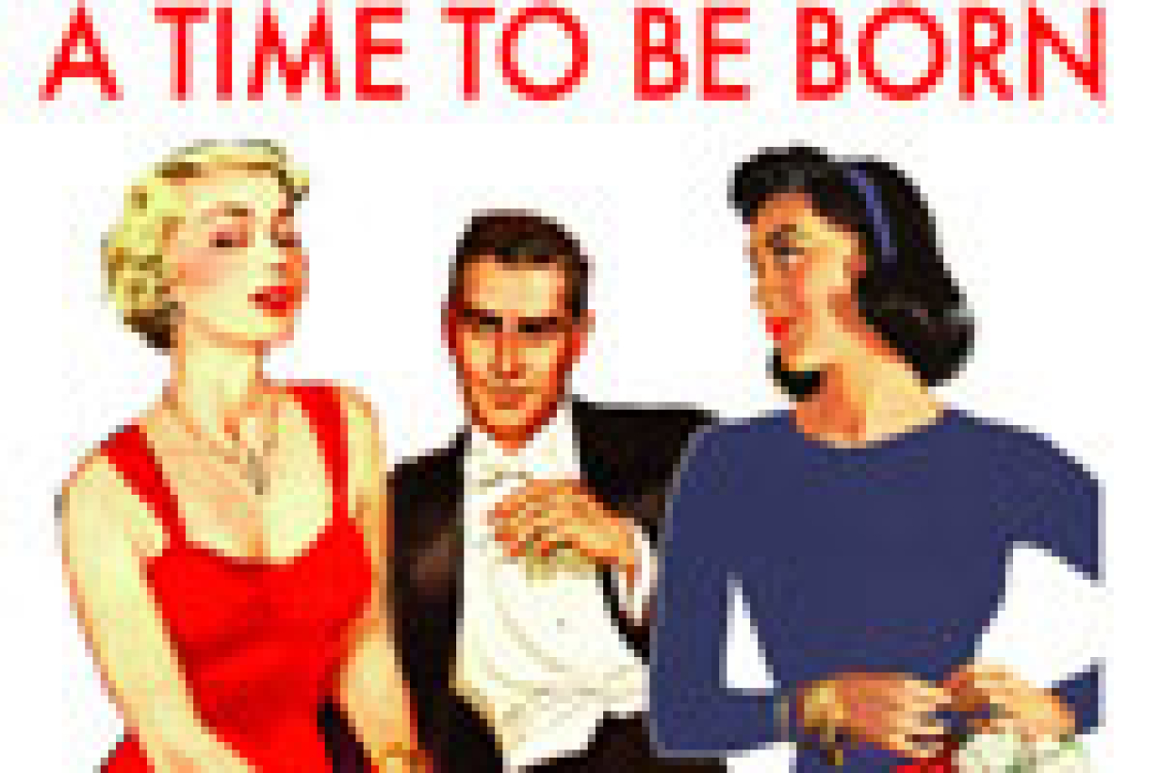 a time to be born a 1940s new york musical logo 27506