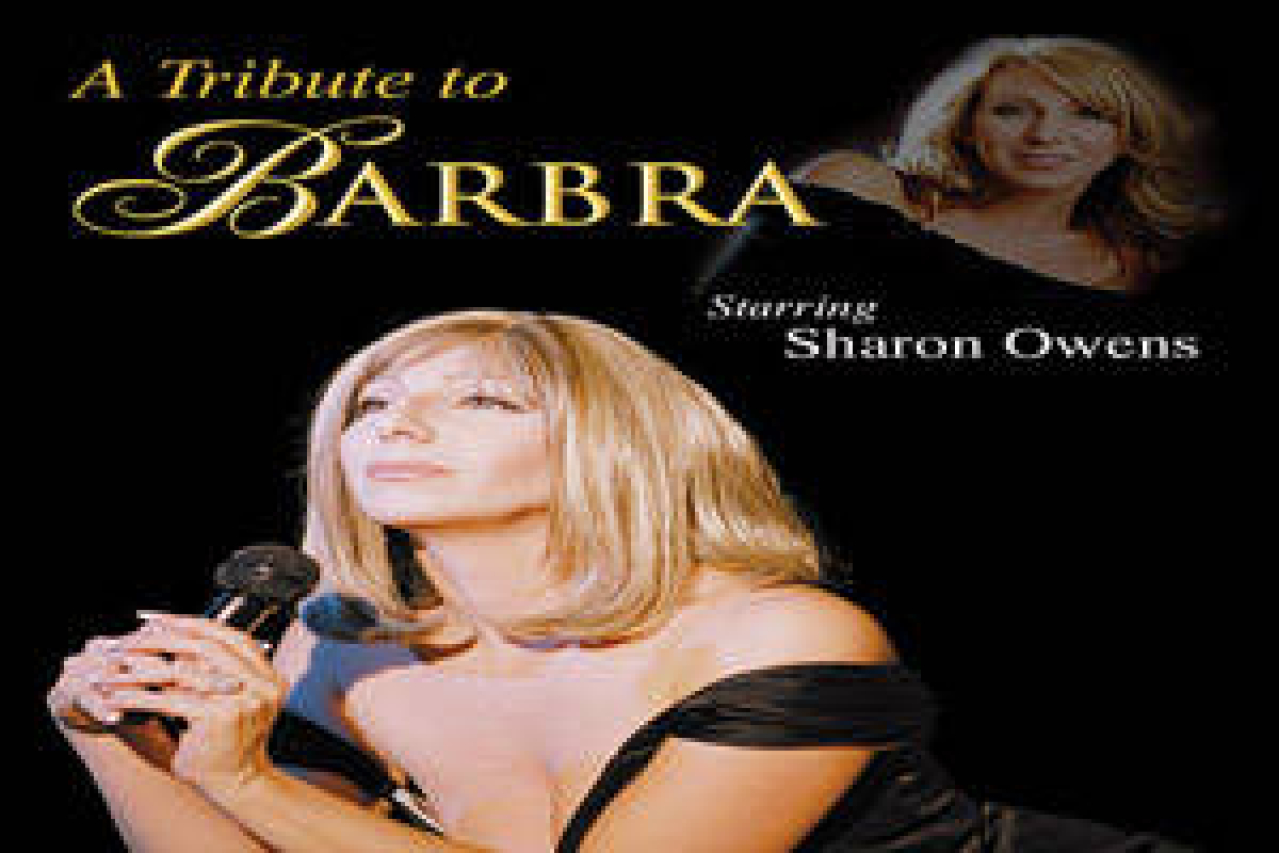 a tribute to barbra streisand starring sharon owens logo 41986