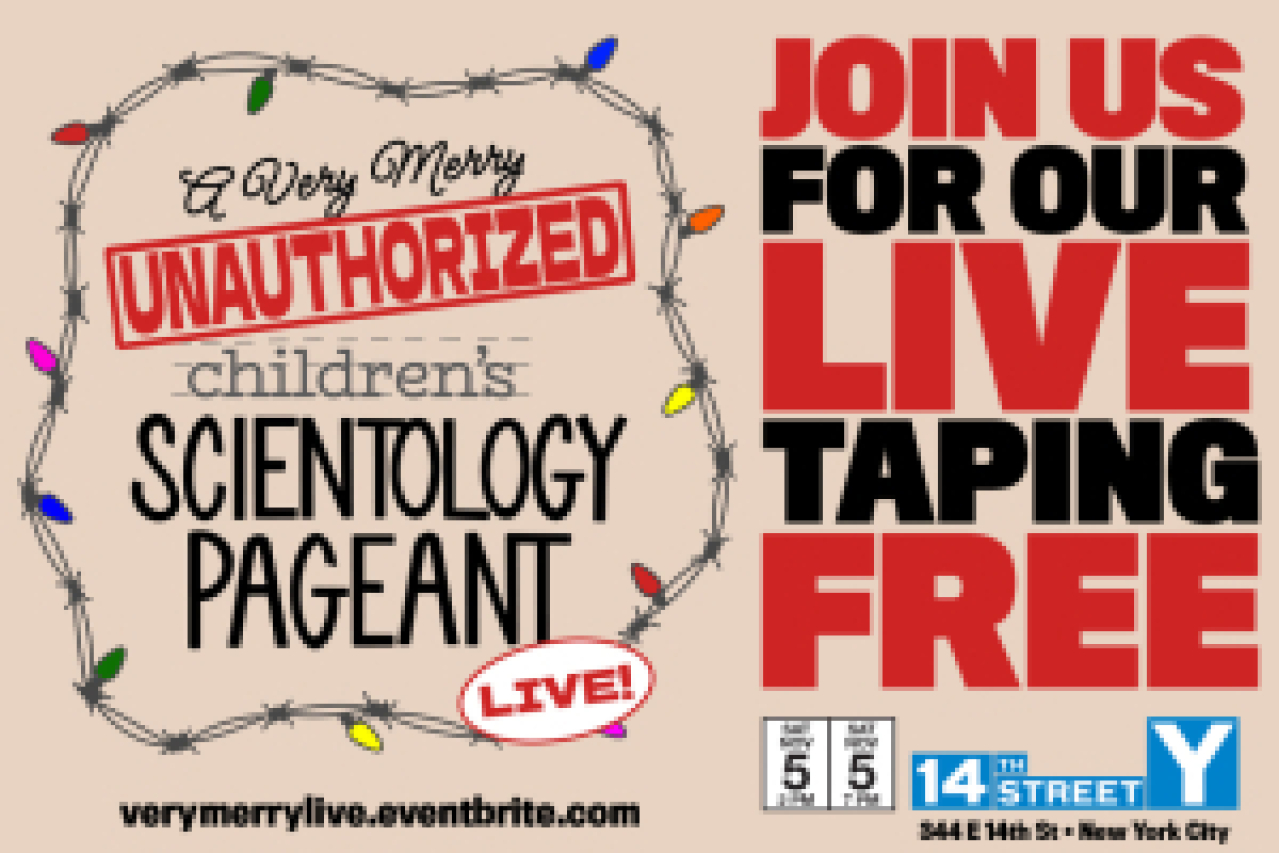 a very merry unauthorized childrens scientology pageant live logo 97986