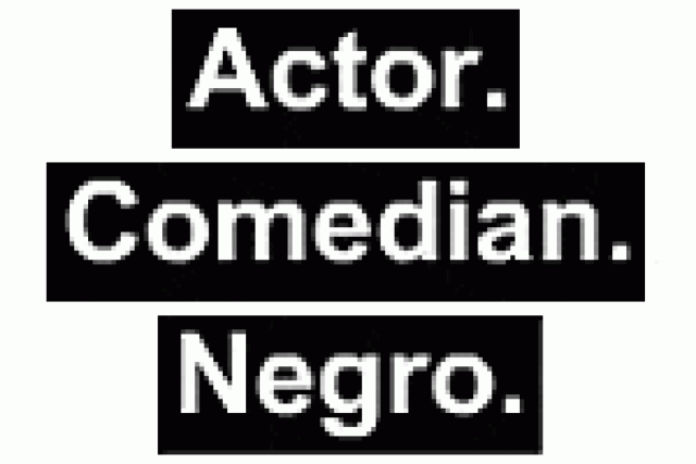 actor comedian negro logo 29292