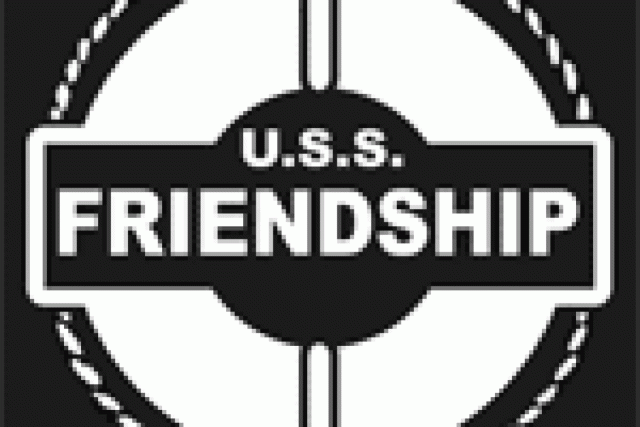 all aboard the uss friendship logo 23130