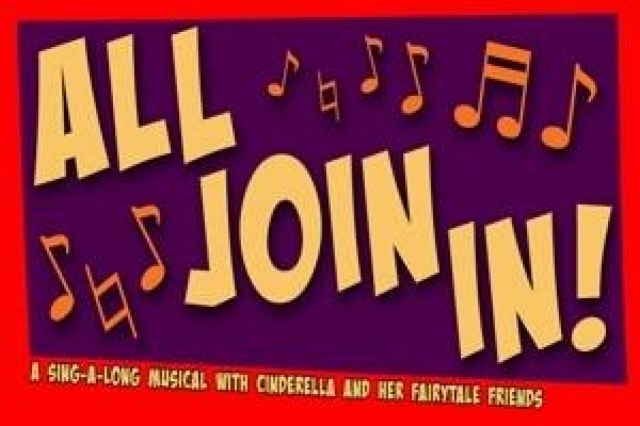 all join in a singalong musical with cinderella and her storybook friends logo 89342
