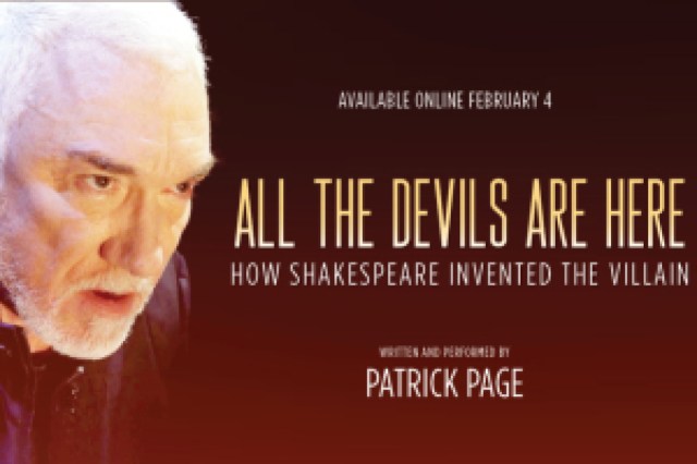 all the devils are here how shakespeare invented the villain logo 92994