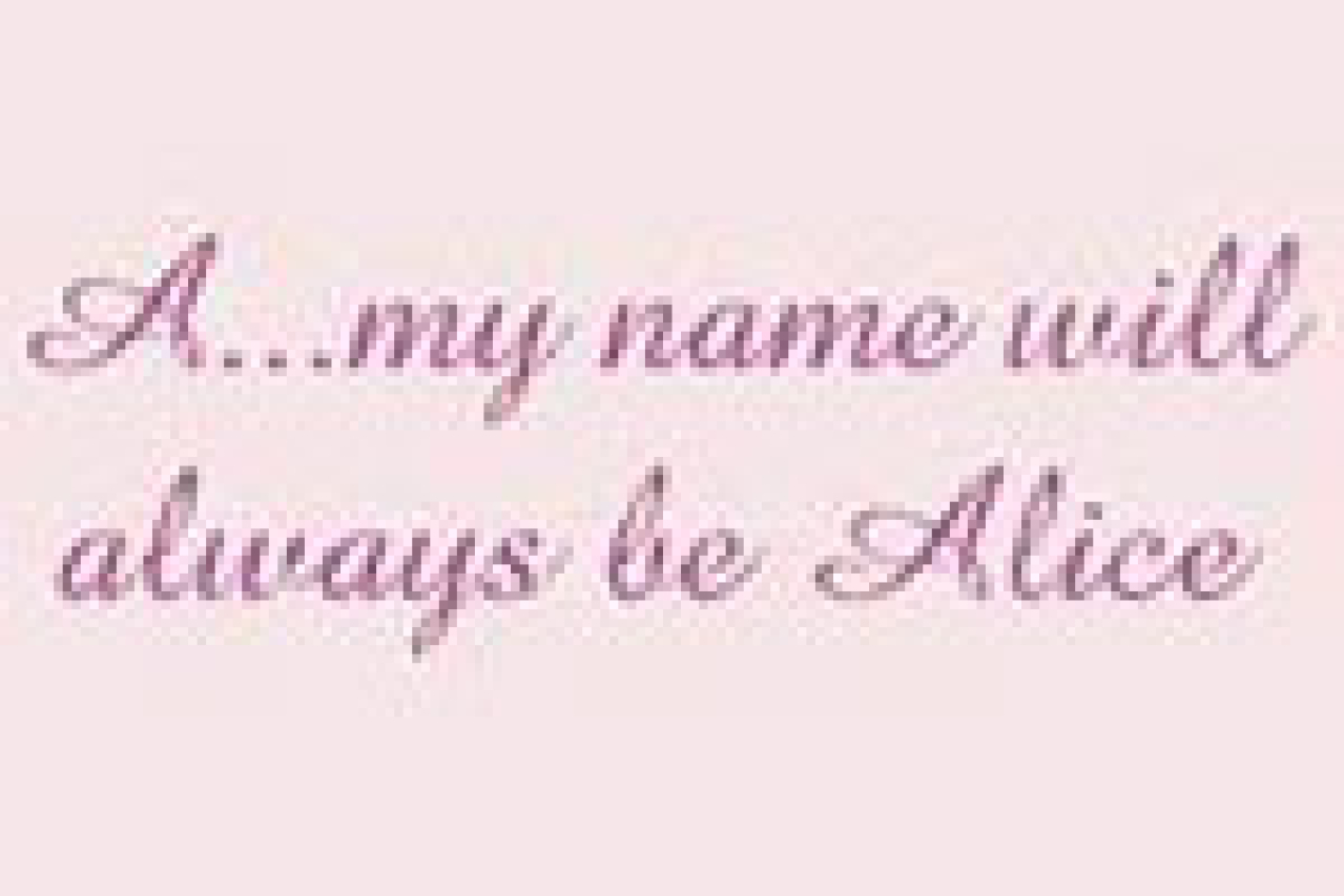 amy name will always be alice logo 26748