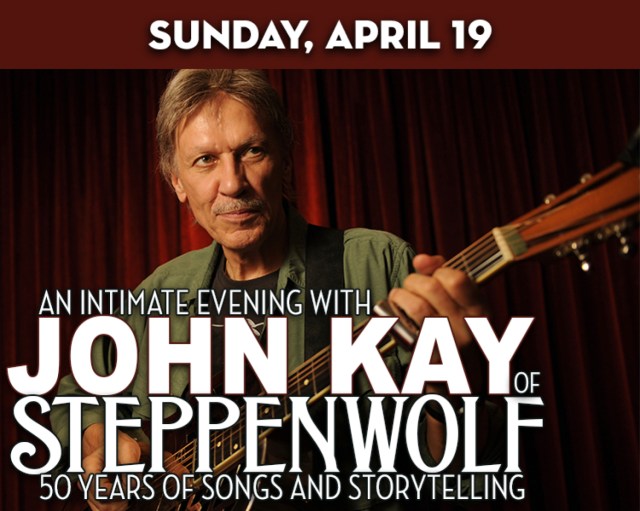 an intimate evening with john kay of steppenwolf logo 90700