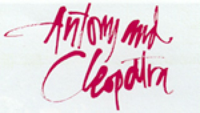 antony and cleopatra logo 488