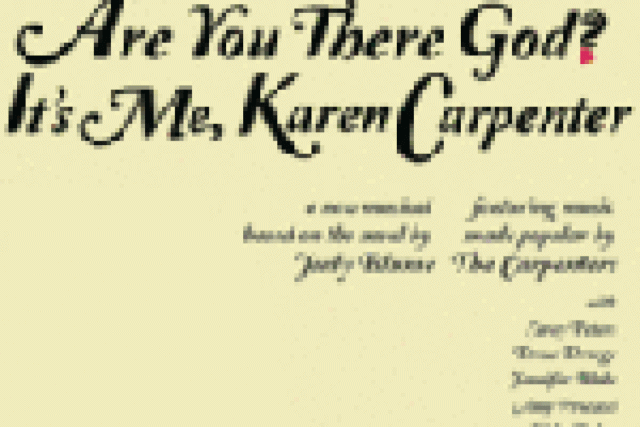 are you there god its me karen carpenter logo 8963