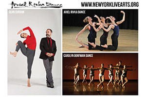Ariel Rivka Dance, Carolyn Dorfman Dance Company, and Sean Curran
