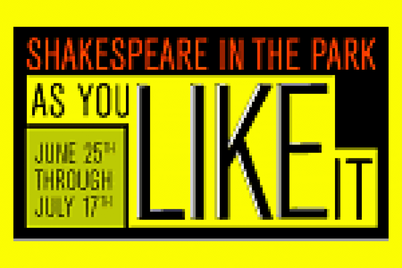 as you like it public theater logo Broadway shows and tickets