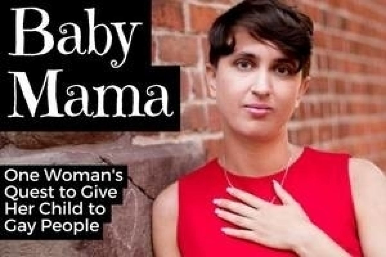 baby mama one womans quest to give her child to gay people logo 63587