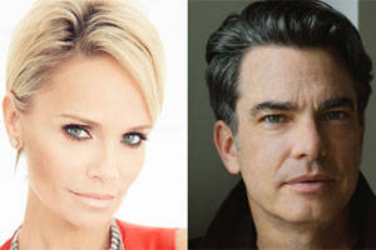 back on broadway kristin chenoweth and peter gallagher in conversation logo Broadway shows and tickets