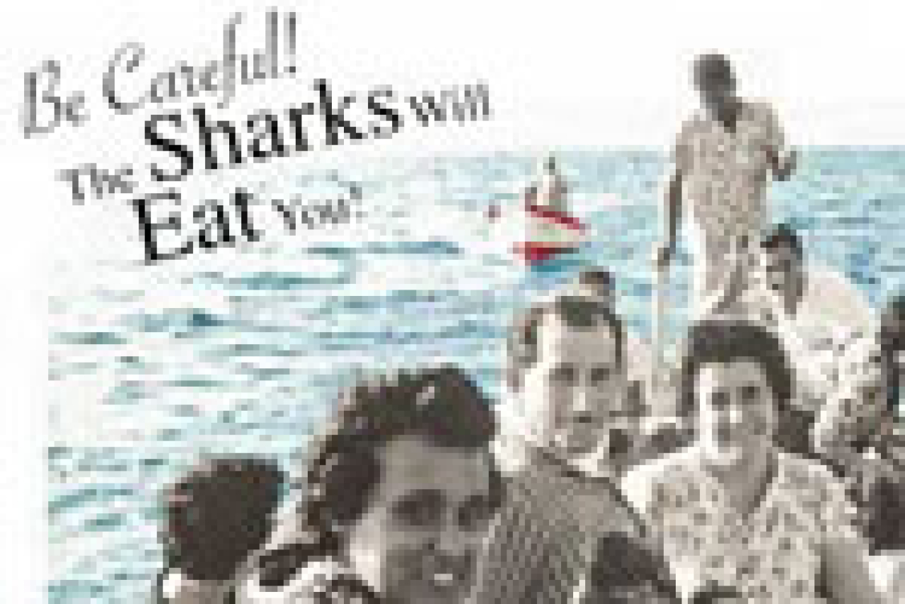 be careful the sharks will eat you logo 15812
