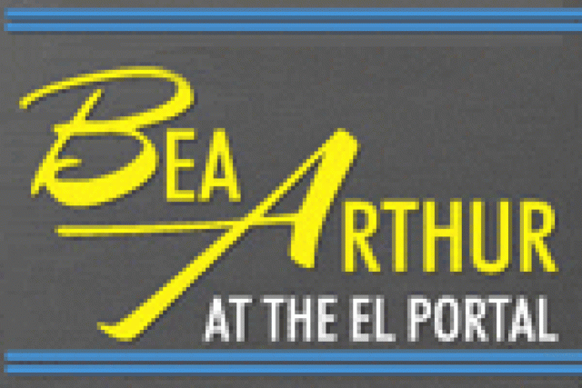 bea arthur at the el portal logo 2825