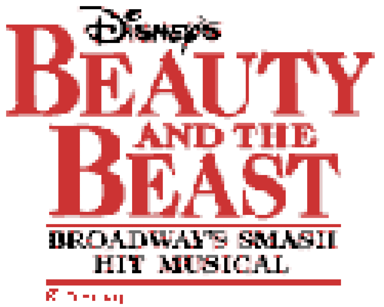 beauty and the beast logo 744