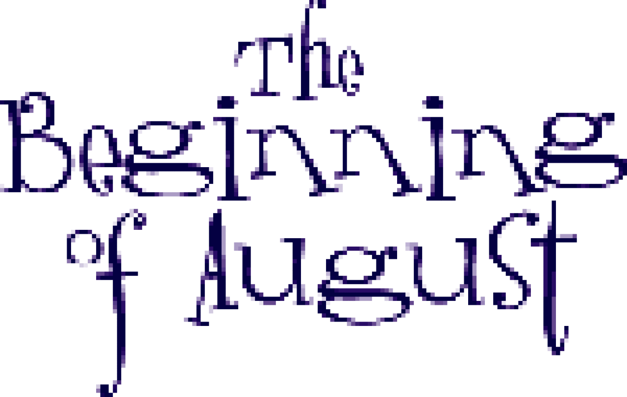 beginning of august the logo 861