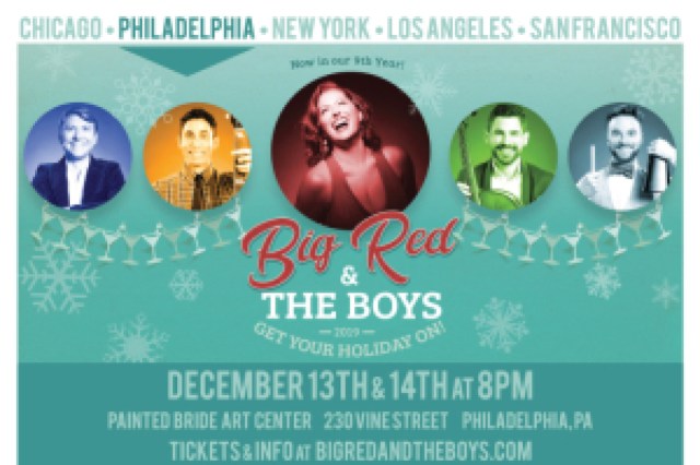 big red and the boys get your holiday on logo 89652