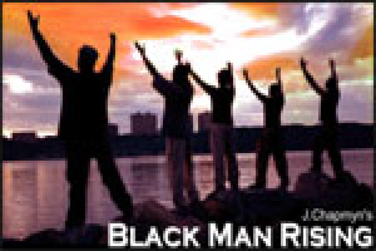 black man rising a choreopoem logo 25104