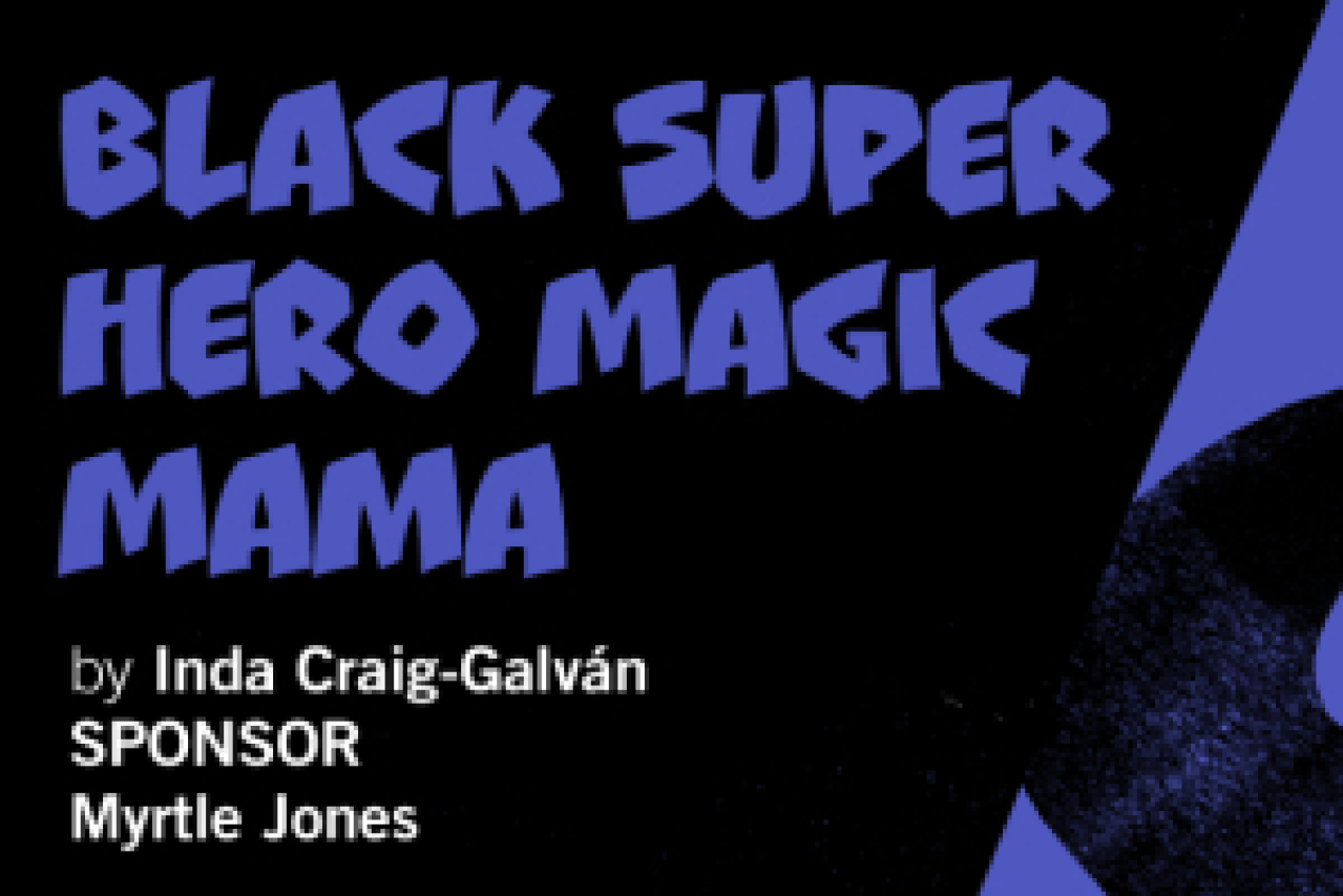 black super hero magic mama logo 95662 1