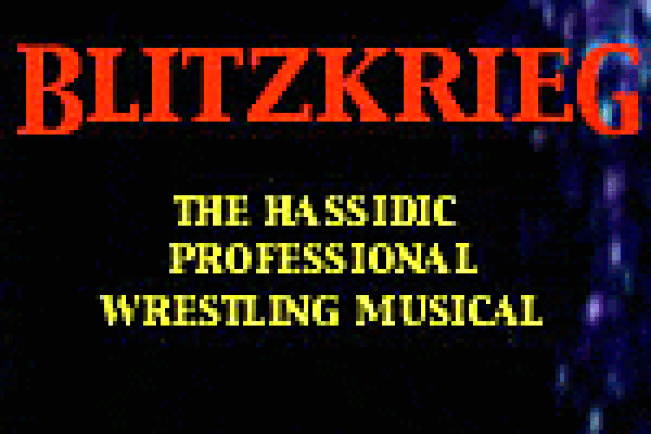 blitzkrieg the hassidic professional wrestling musical logo 29731