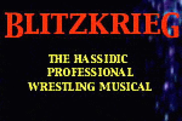 blitzkrieg the hassidic professional wrestling musical logo 29731