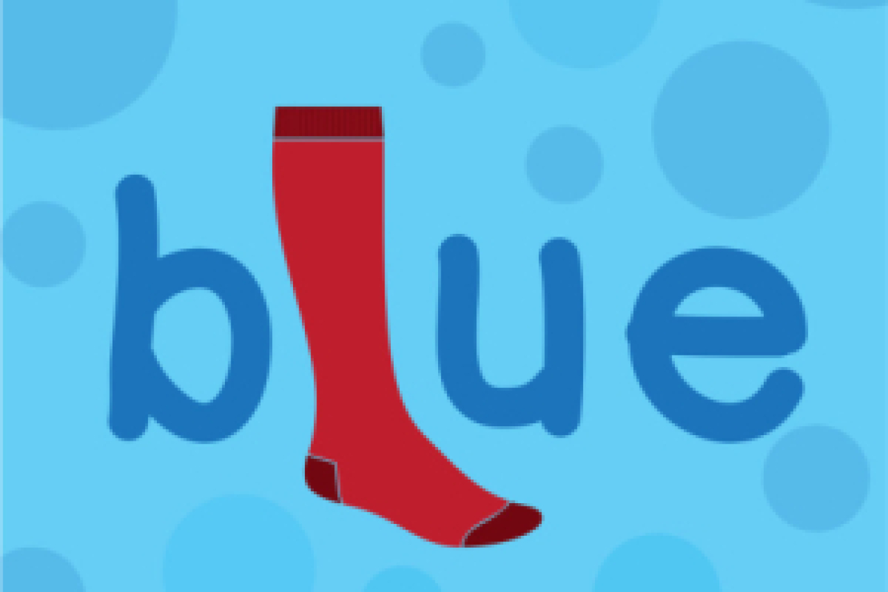 blue logo Broadway shows and tickets