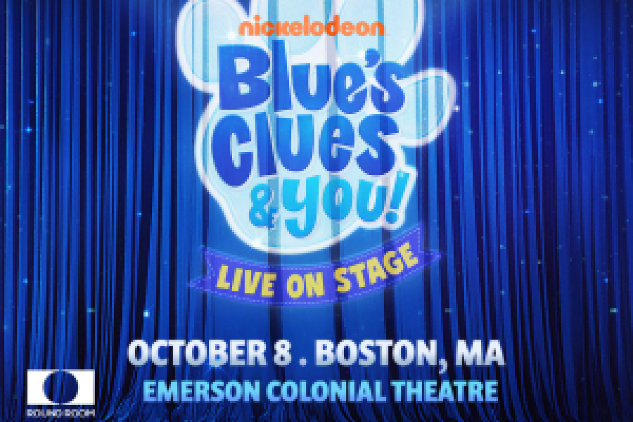 blues clues you live on stage logo Broadway shows and tickets