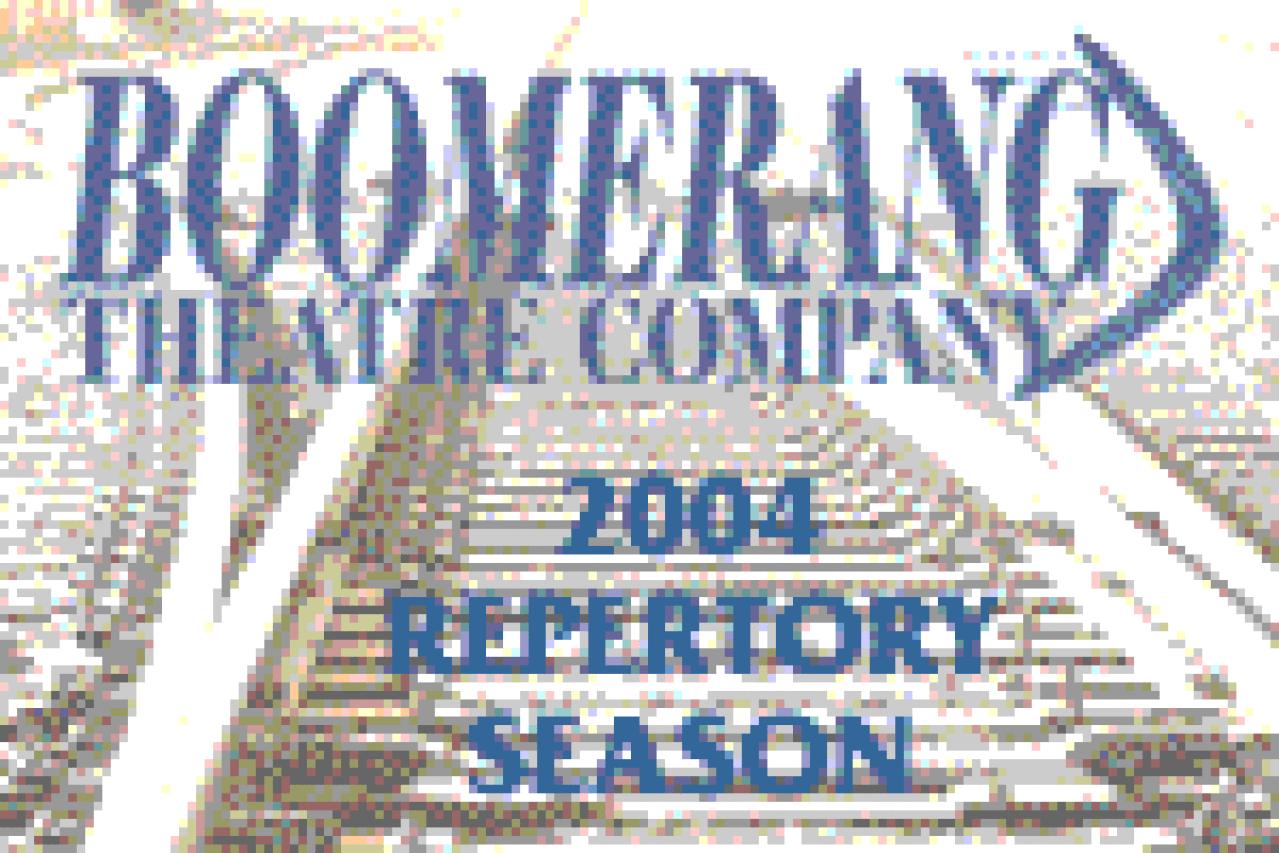 boomerang theatre company 2004 indoor repertory season logo 2726