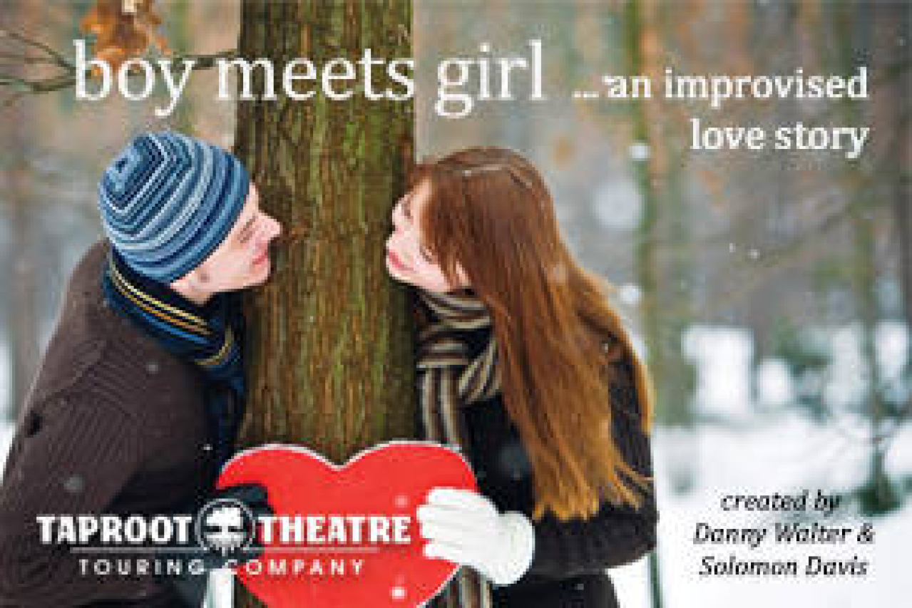 boy meets girl an improvised love story logo 36026