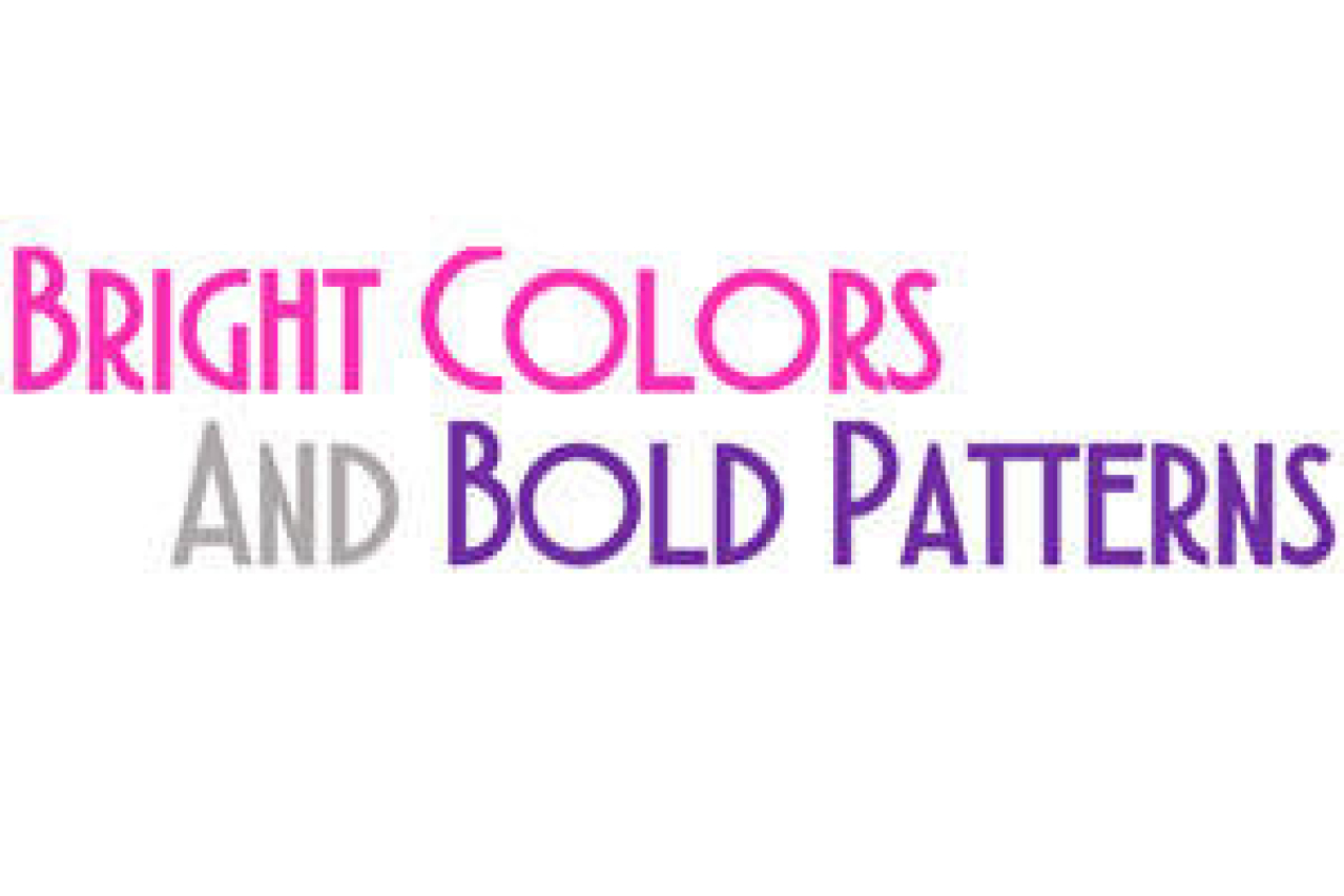 bright colors and bold patterns logo 60340