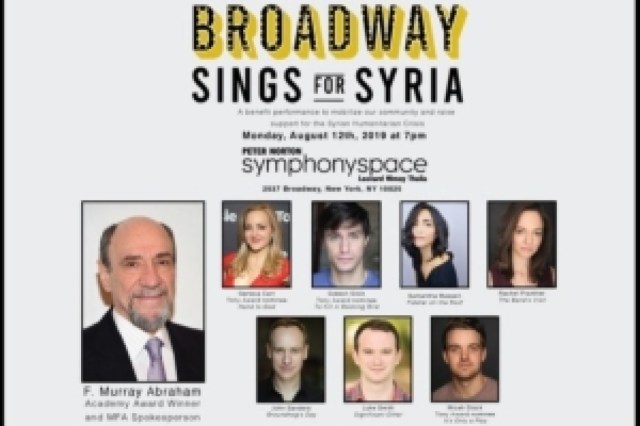 broadway sings for syria logo 86369