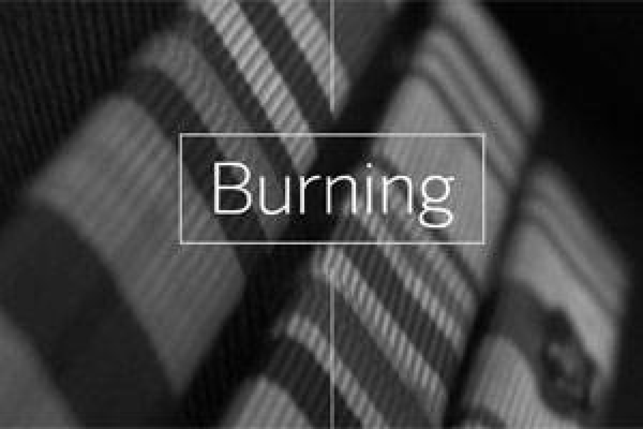 burning logo 32712