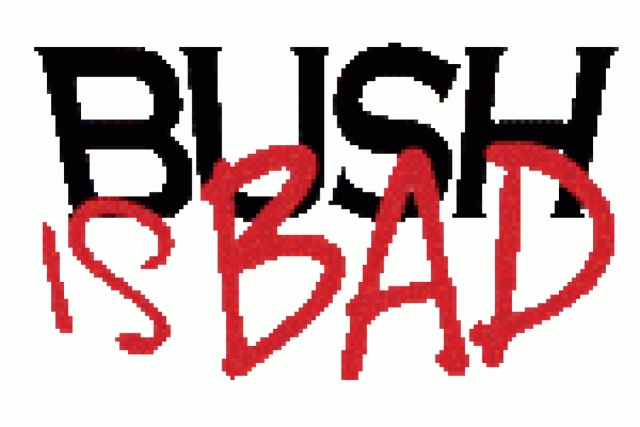 bush is bad impeachment edition logo 29327