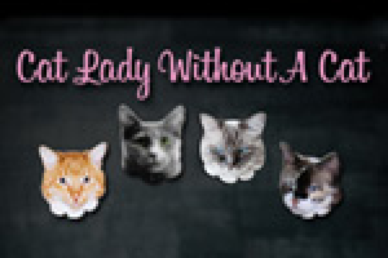cat lady without a cat logo 12785