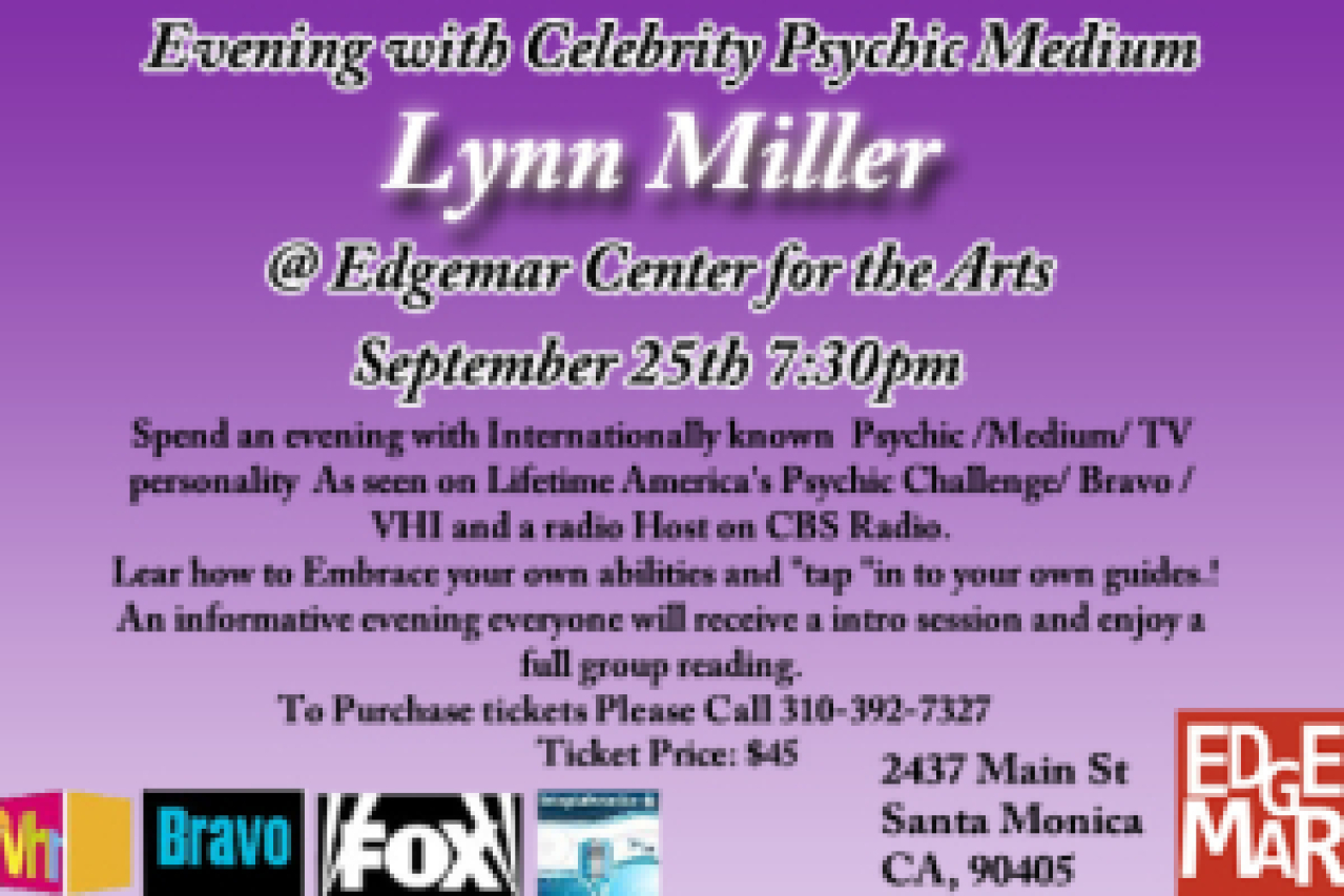 celebrity psychic medium lynn miller logo 42503