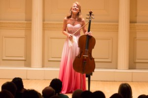 Cellist Sara Sant’Ambrogio
