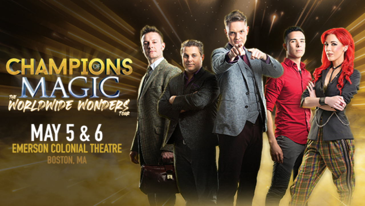 champions of magic logo Broadway shows and tickets