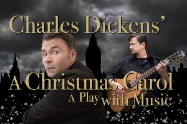 charles dickens a christmas carol a play with music logo 89018