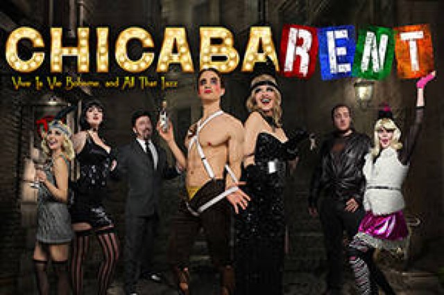 chicabarent a chicago cabaret rent roaring review logo 49496