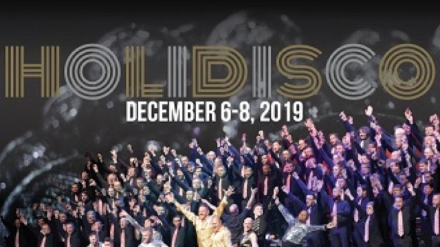 chicago gay mens chorus holidisco 2019 logo 89594