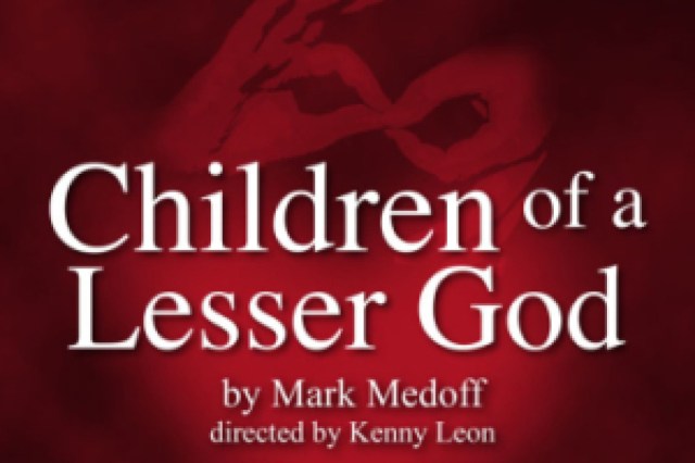children of a lesser god logo 65393