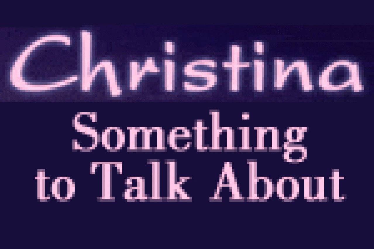 christina something to talk about logo 29430
