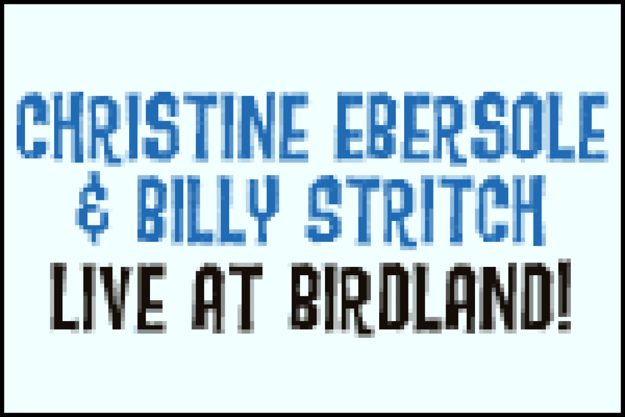 christine ebersole billy stritch logo 3369