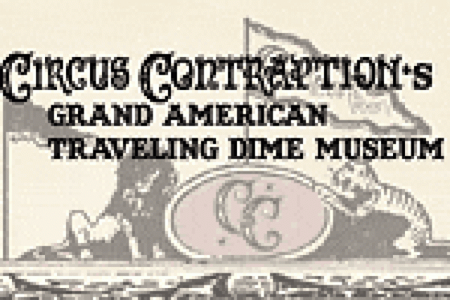 circus contraptions grand american traveling dime museum logo 27689