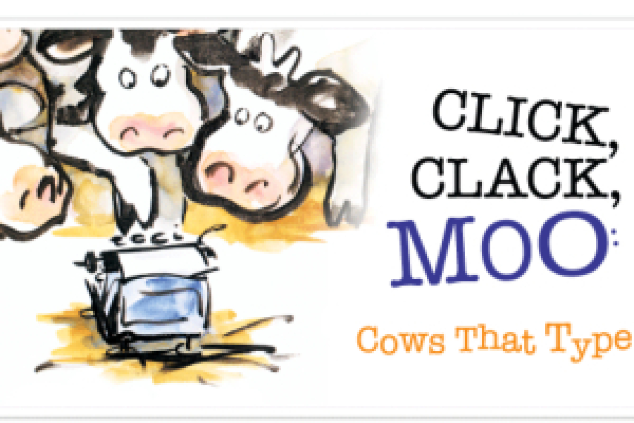 click clack moo cows that type logo 37302