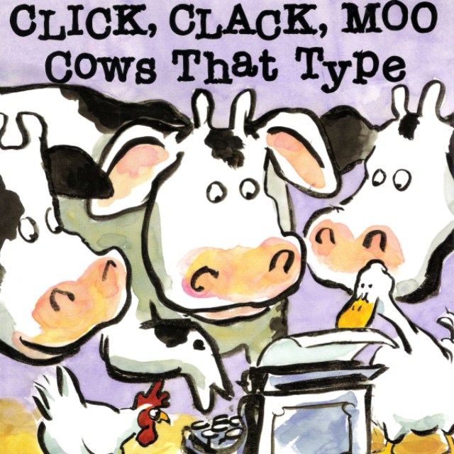 click clack moo cows that type logo 93105