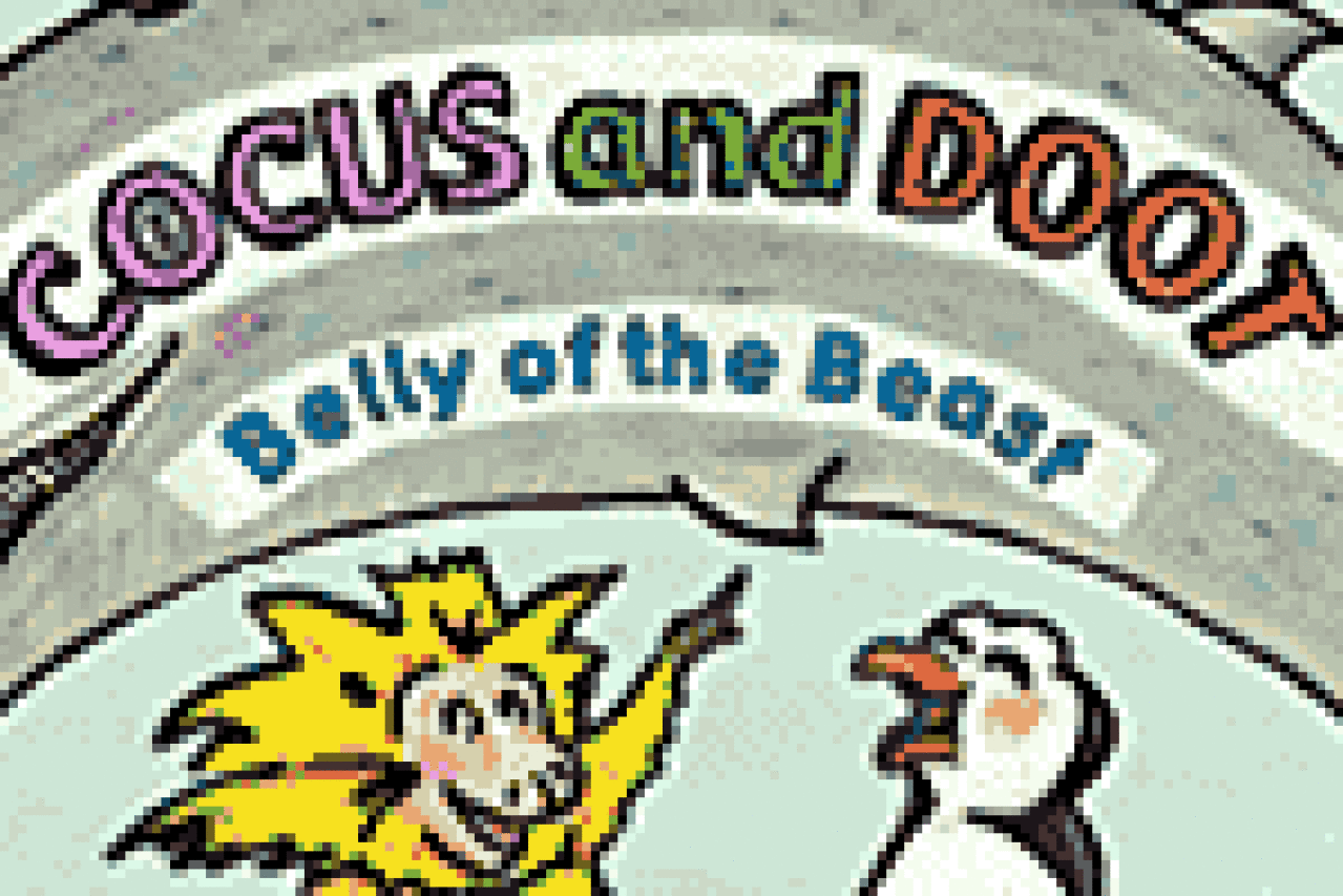 cocus and doot the belly of the beast logo 2975