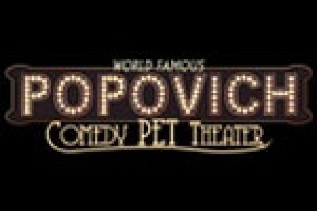 comedy pet theater starring gregory popovich logo 21984
