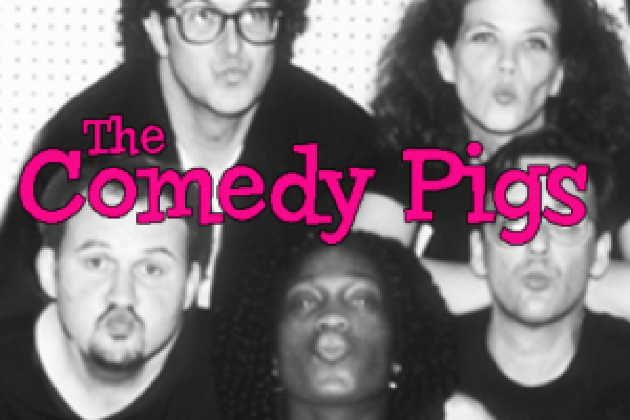 comedy pigs 3rd annual 20th anniversary weekend logo 49322