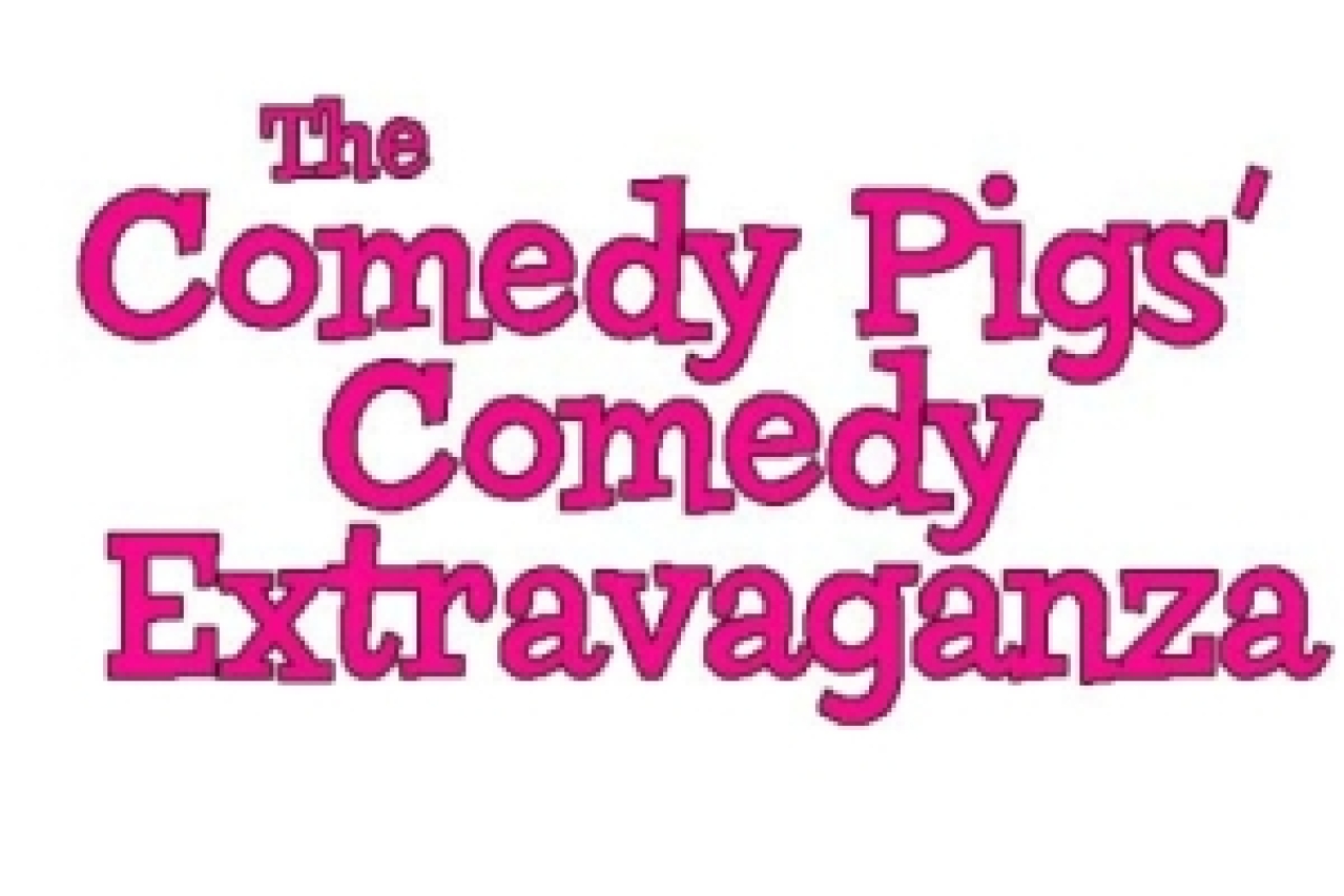 comedy pigs comedy extravaganza logo 49319