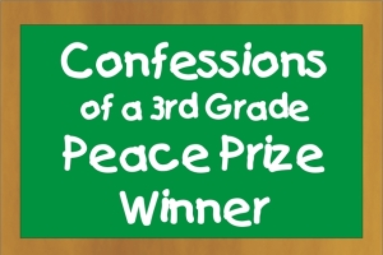 confessions of a rd grade peace prize winner logo Broadway shows and tickets